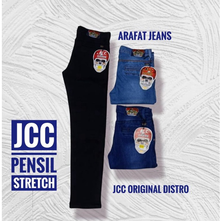 KODE P14R CELANA JCC PENSIL ORIGINAL PANJANG PRIA STRETCH DISTRO