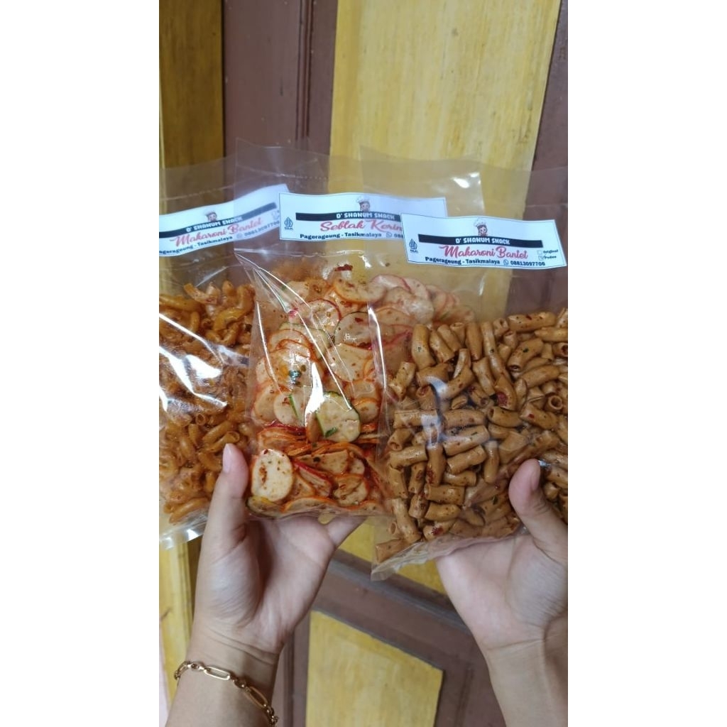 

makaroni cikruh daun jeruk / makaroni kering daun jeruk / makaroni tasik duan jeruk