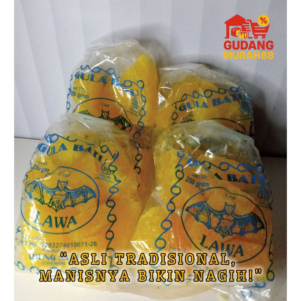 

Gula Batu Serbaguna – Cocok untuk Teh, Jamu & Minuman Herbal!