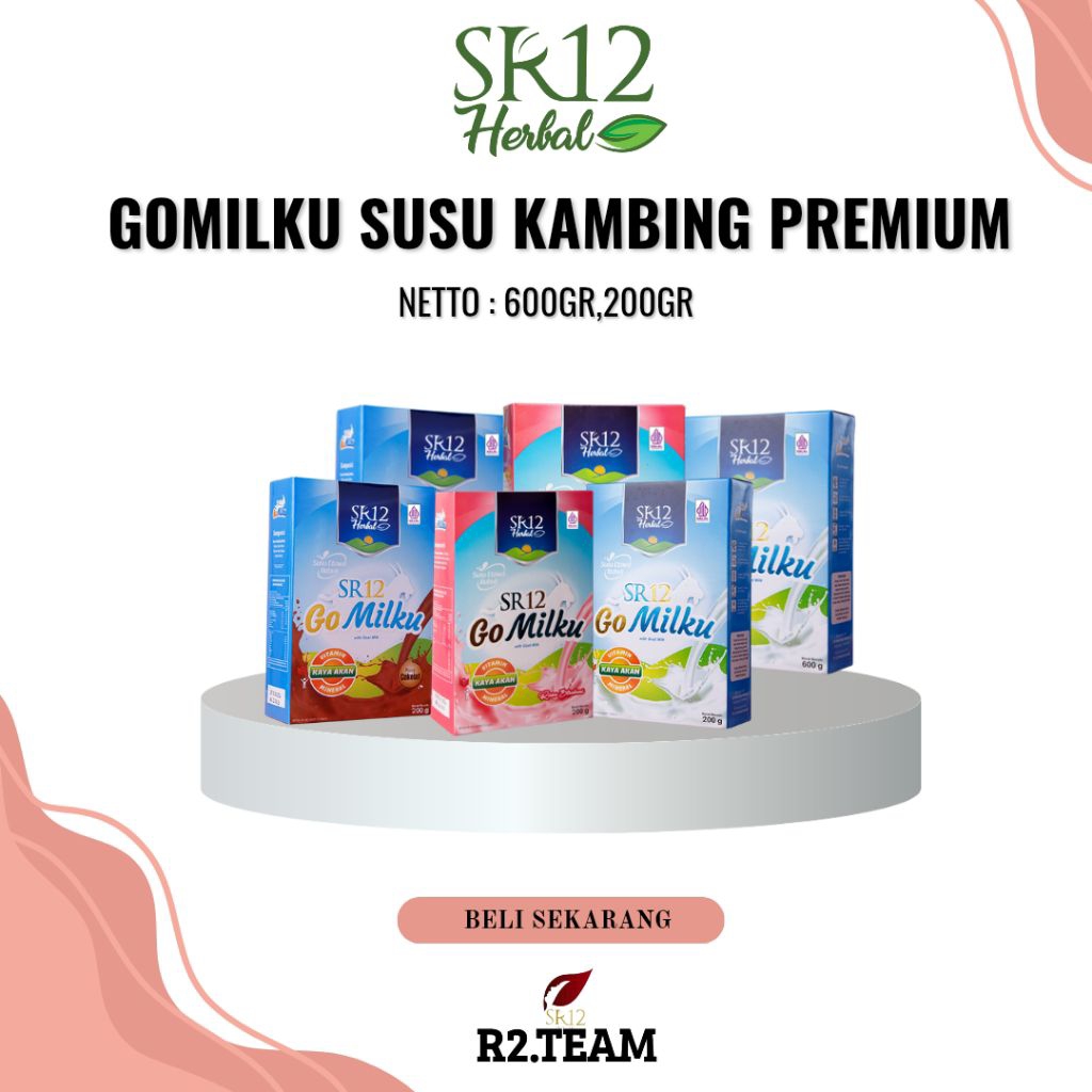 

GO MILKU SR12 SUSU KAMBING ETAWA HALAL BPOM