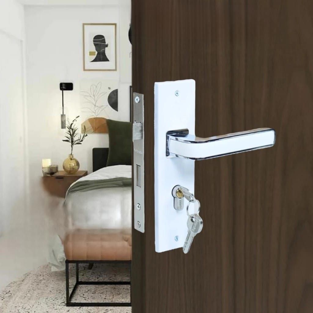 Handle pintu set kunci tanggung 20cm/gagang pintu