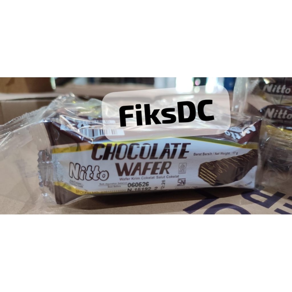 

Nitto Chocolate Wafer 17Gr 10 Pack
