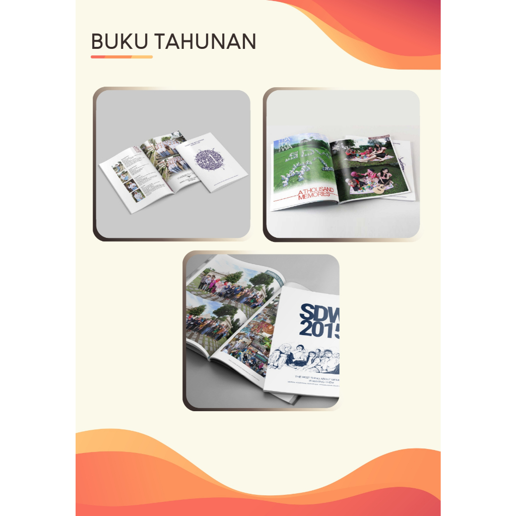 JASA DESAIN , CETAK BUKU TAHUNAN