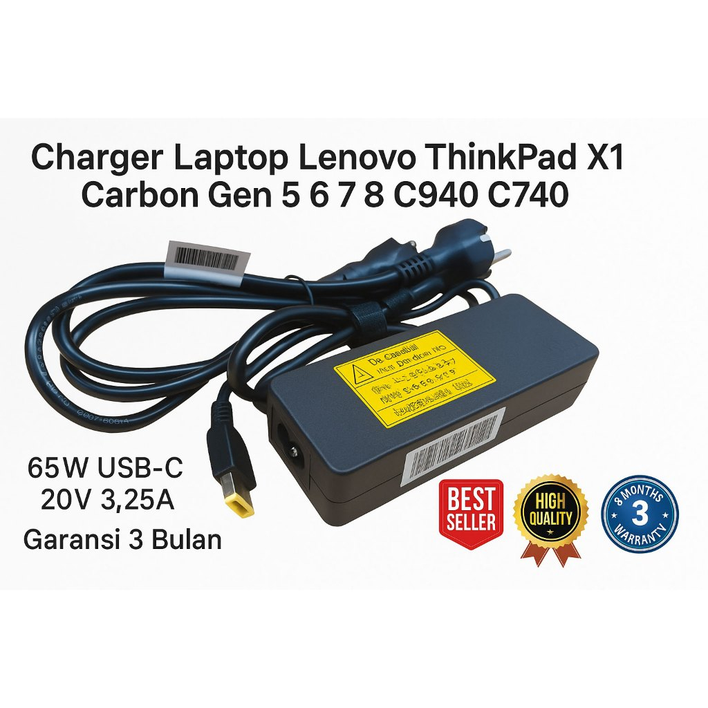 Charger Laptop Lnv Think X1 Carbon Gen 5