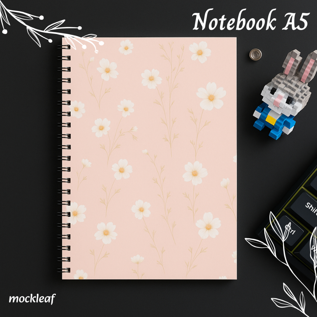 

Notebook A5 ISI 50 LEMBAR TEMA 9 Bunga Pink