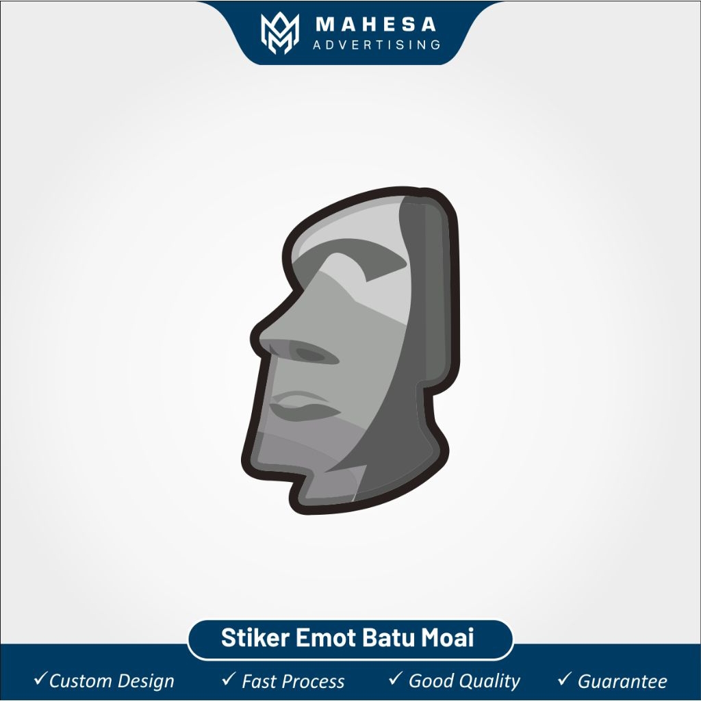 

Stiker Emot Batu Moai – Lucu & Viral