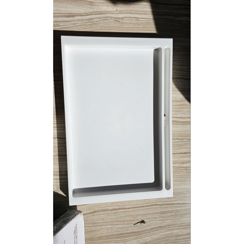 Baki putih, baki plastik putih, nampan putih, nampan putih besar, nampan, baki saji, nampan saji