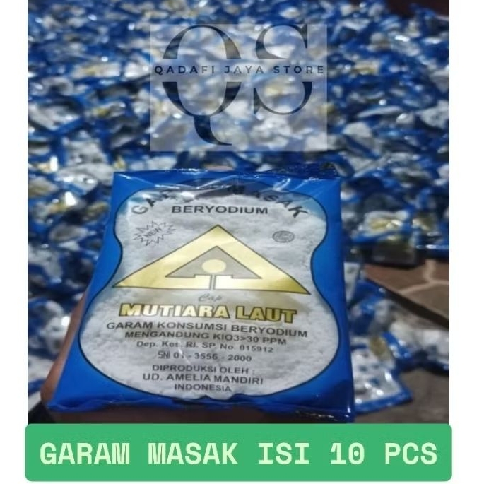 

(10 pcs) Garam masak Beryodium Segitiga Emas