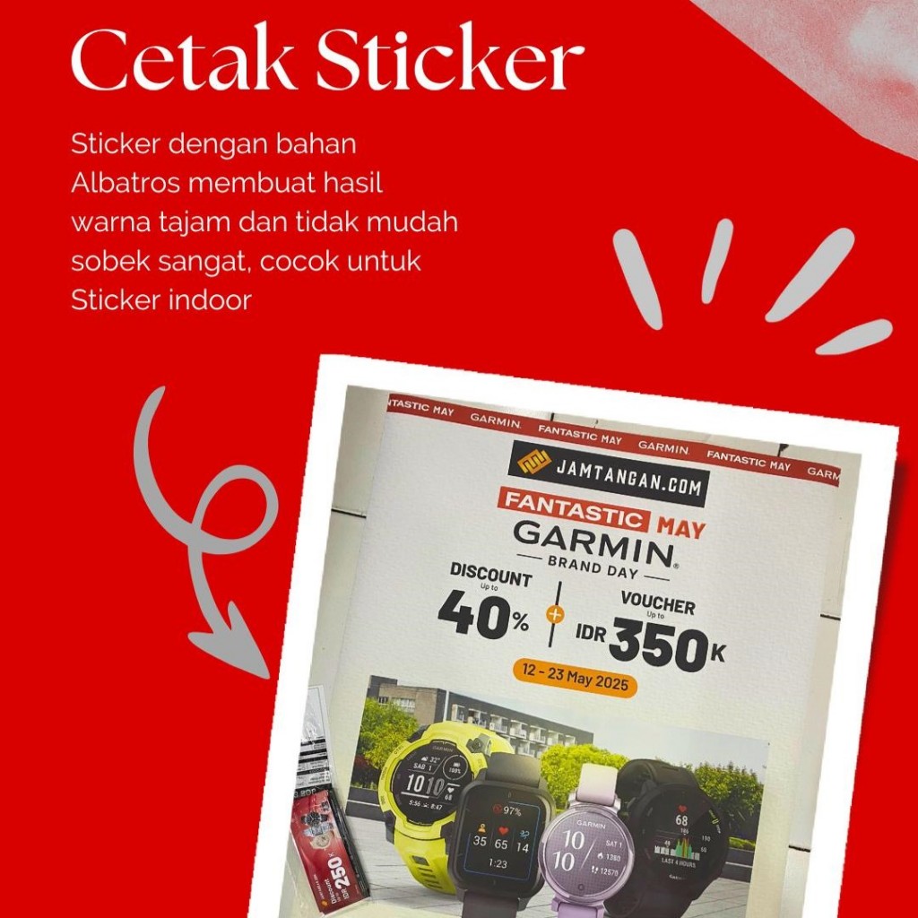 

Stiker Albatross Premium ukuran besar | A3 A2 A1 A0 | tahan air dan kuat