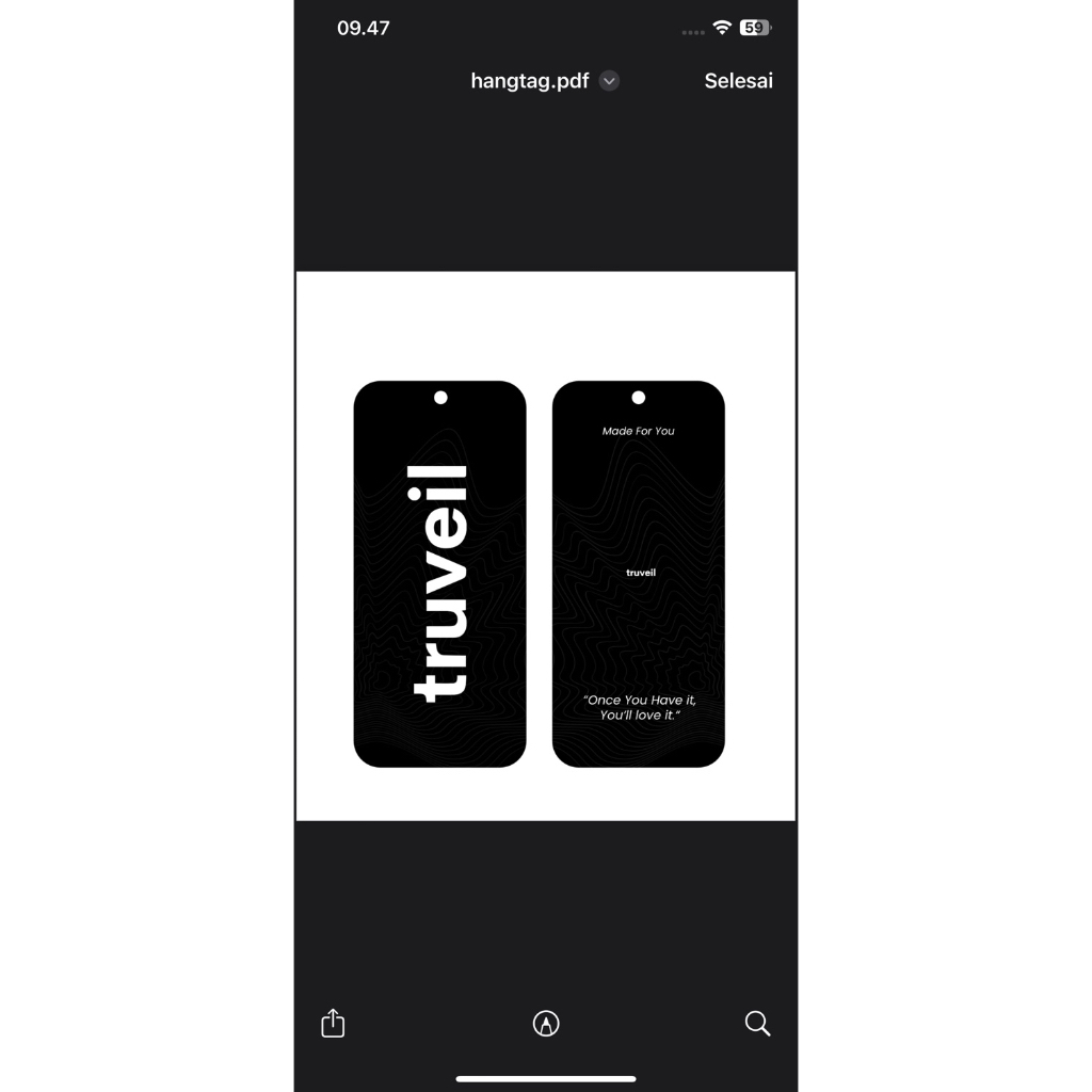 

Hangtag Truveil||Bandung