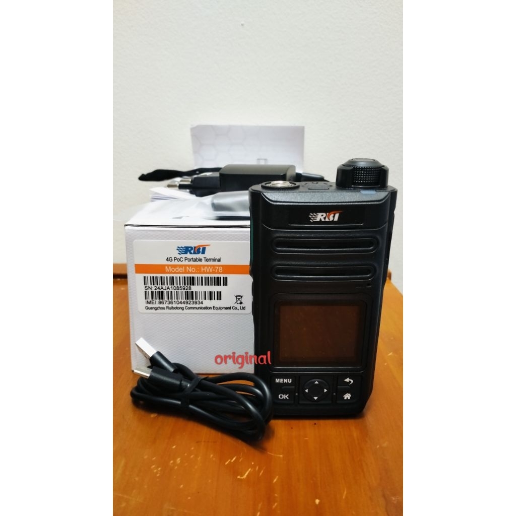 HT POC RBT HW 78 HT POC 4G WIFI BLUETOOTH,GPS,WALKIEFLEET ZELLO