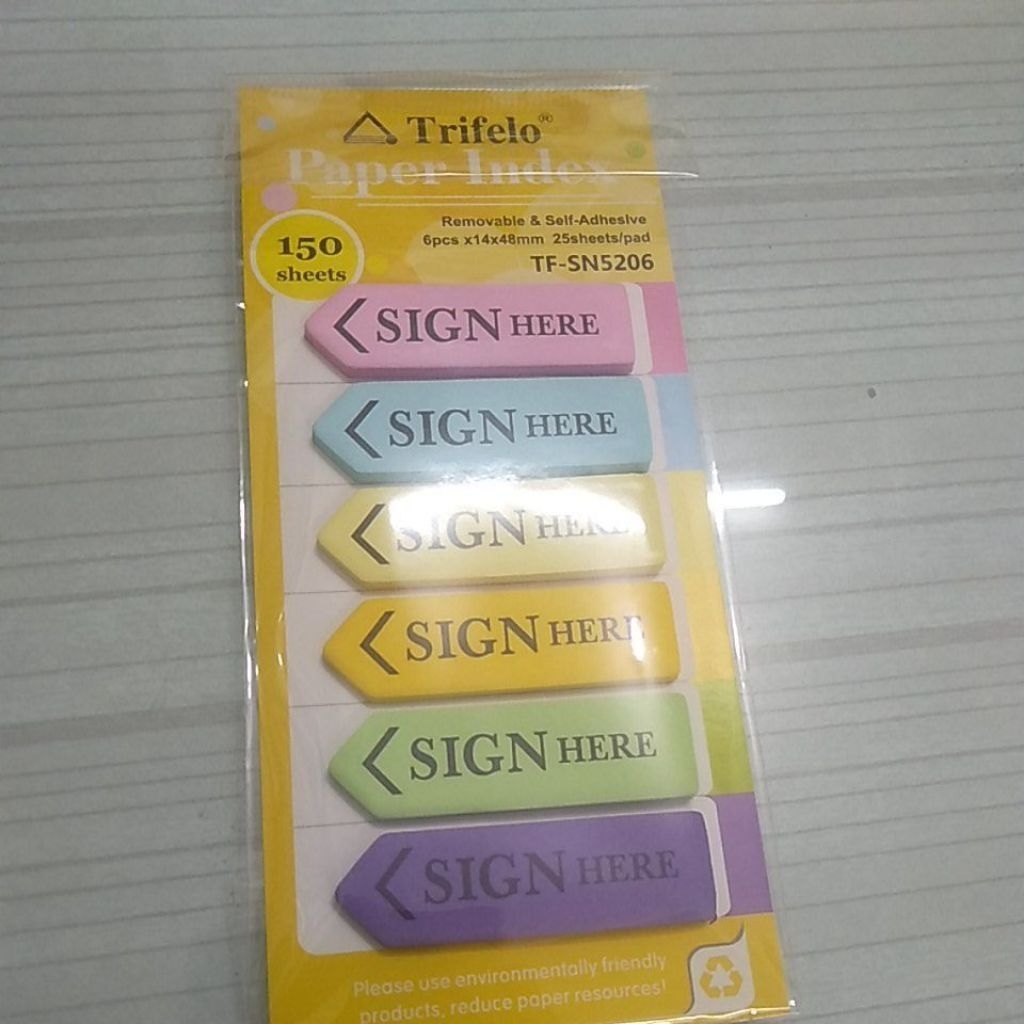 

TRIFELO PAPER INDEX TF-SN5206