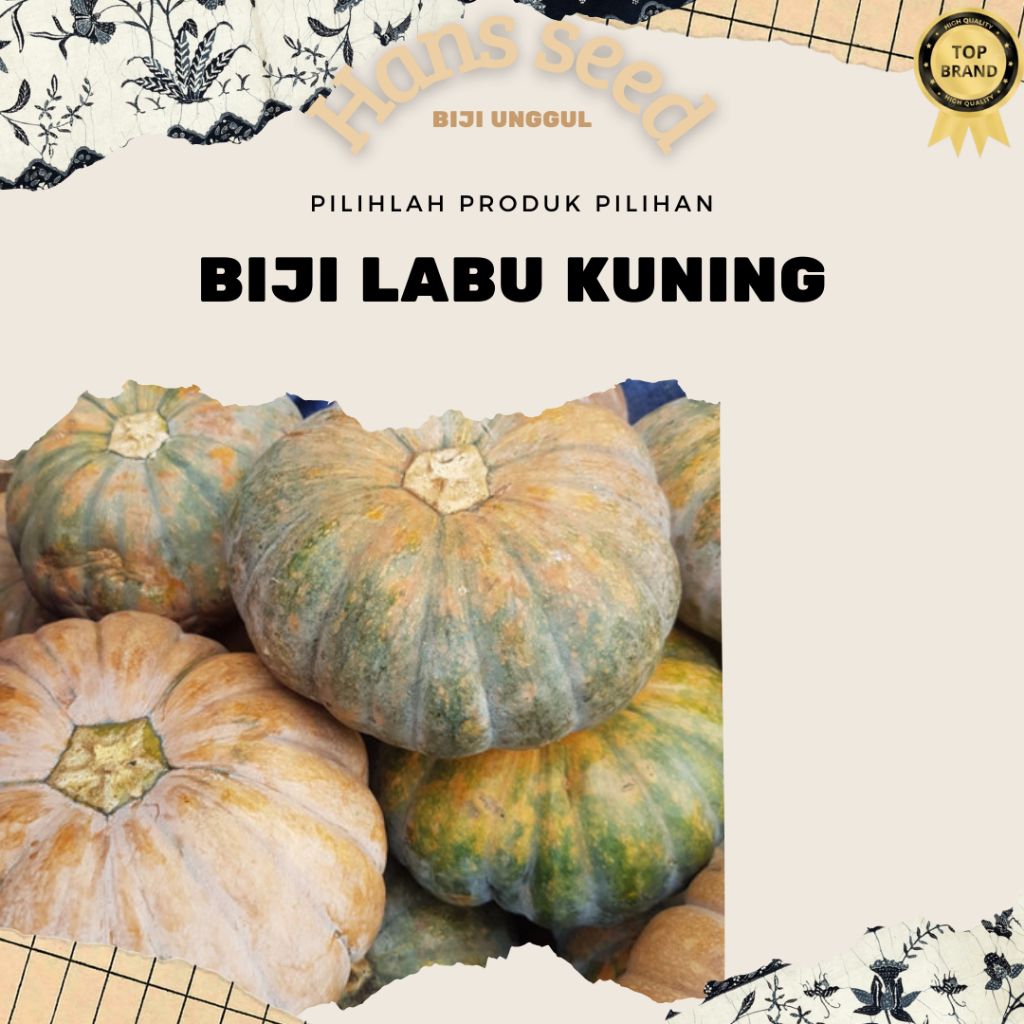 biji benih LABU KUNING | WALUH SUPER | MURAH