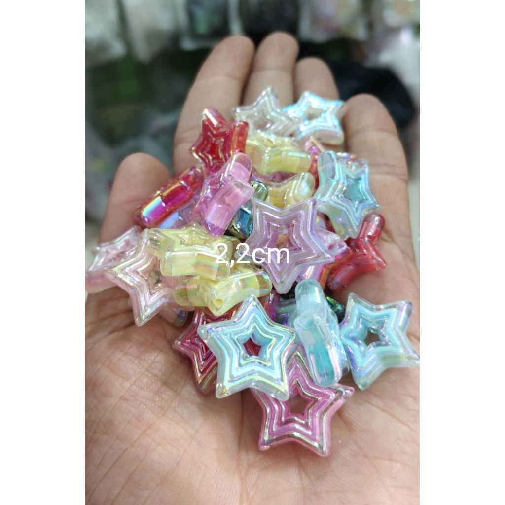 Mute manik Bintang isi kilap ecer 50gram(sa)