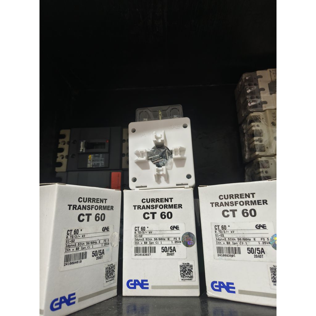 CT 60 GAE CURRENT TRANSFORMER 50/5A