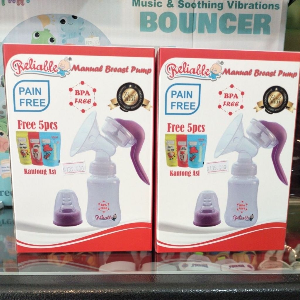 Pompa Asi Reliable free kantong asi