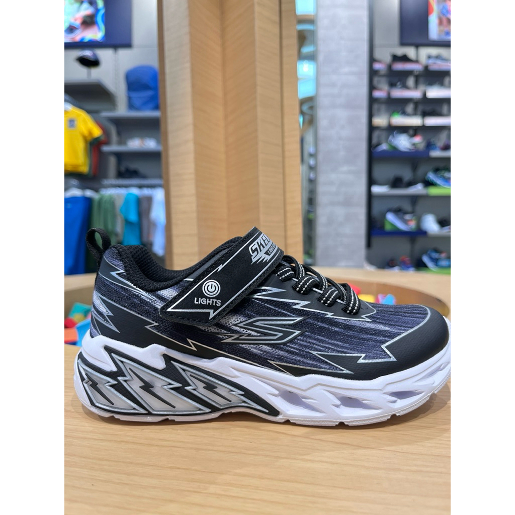 Skechers anak - Sepatu anak laki laki light/ lampu