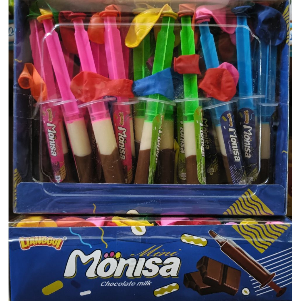 

monisa chocolate milk sekotak isi 30pcs