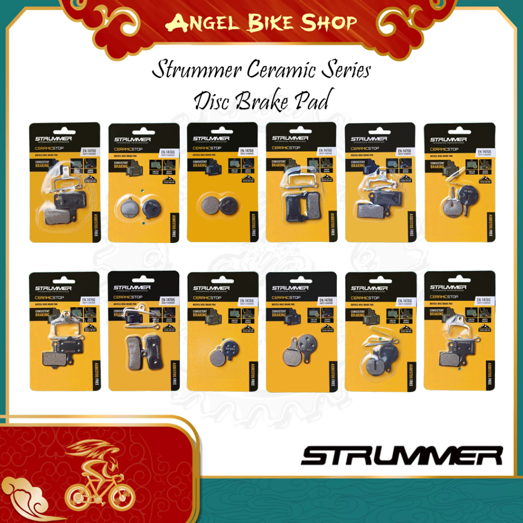 Disc Brake Pad Kampas Rem Strummer Ceramic Series MTB Roadbike