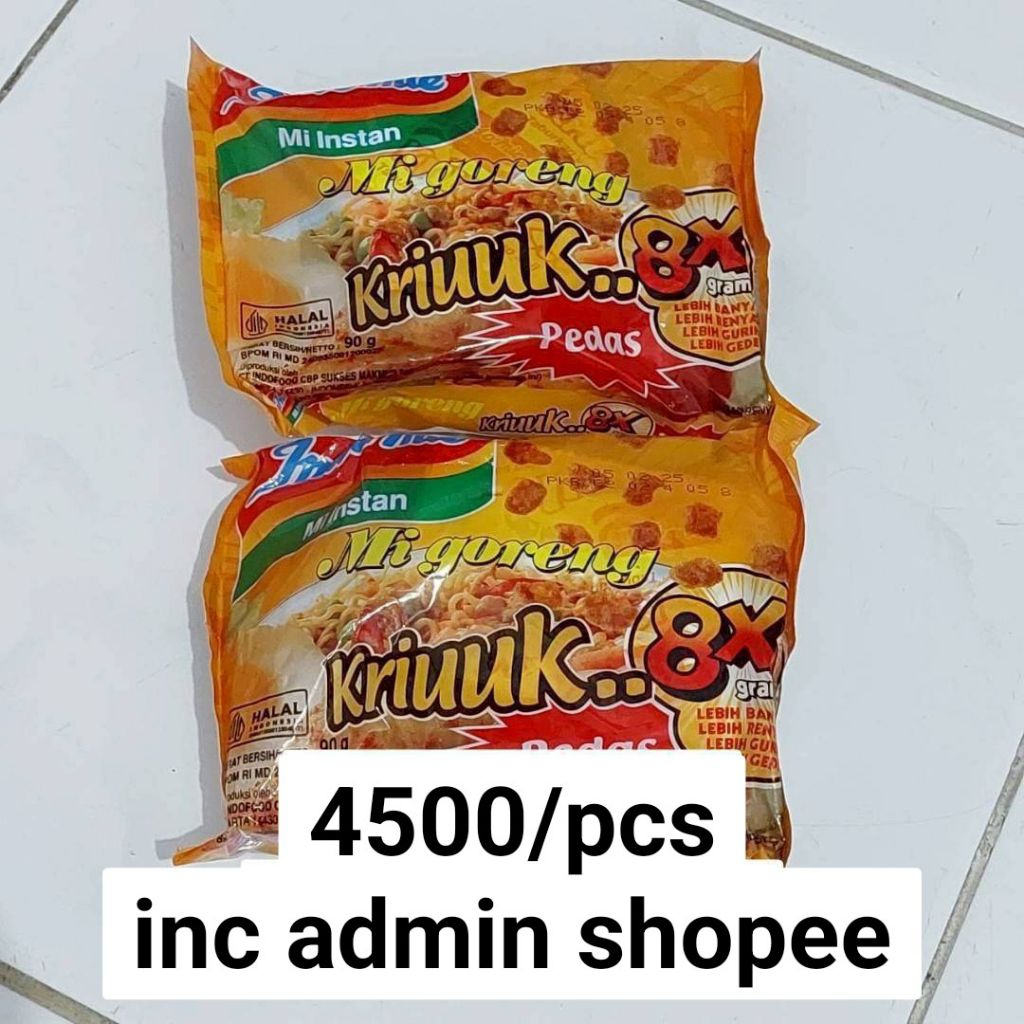 

INDOMIE GORENG KRIUK PEDAS