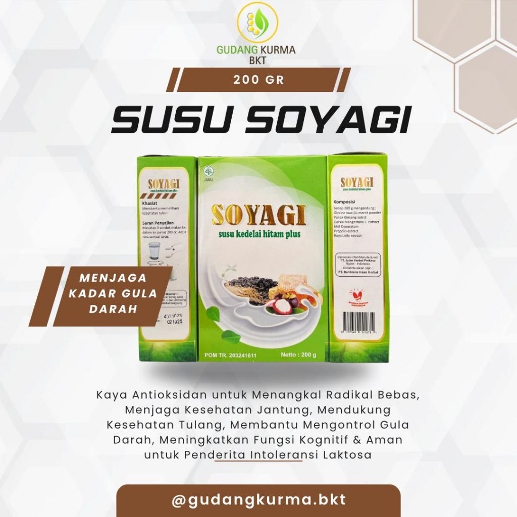 

SOYAGI SUSU KEDELAI HITAM PLUS |