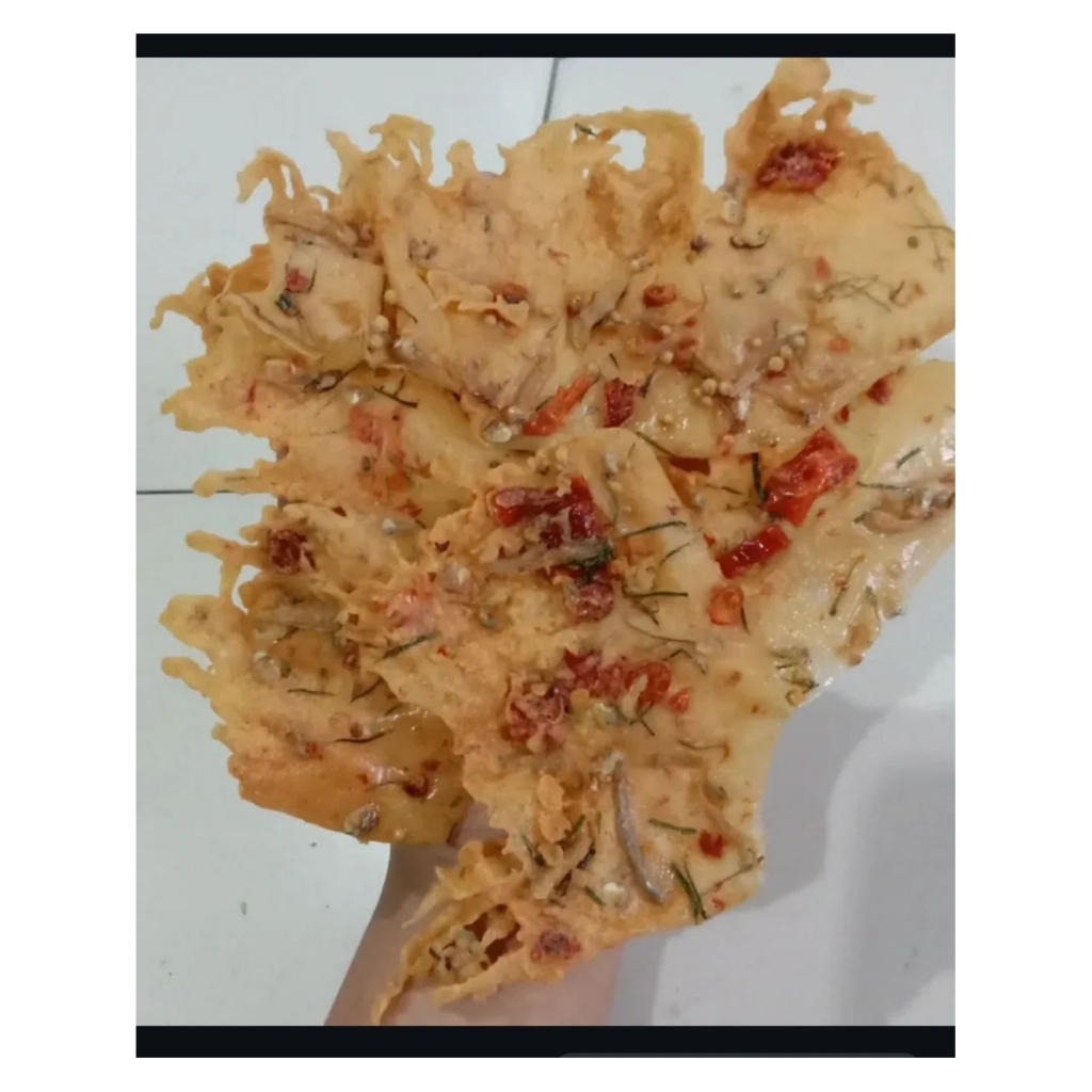 

peyek teri cabe , rempeyek cabe homemade tersedia kemasan 500gram