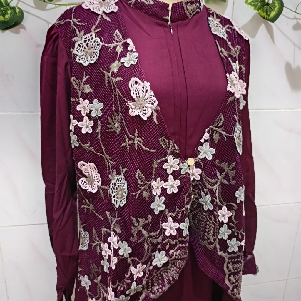 NEW Gamis Bordir by Radhiya Ori