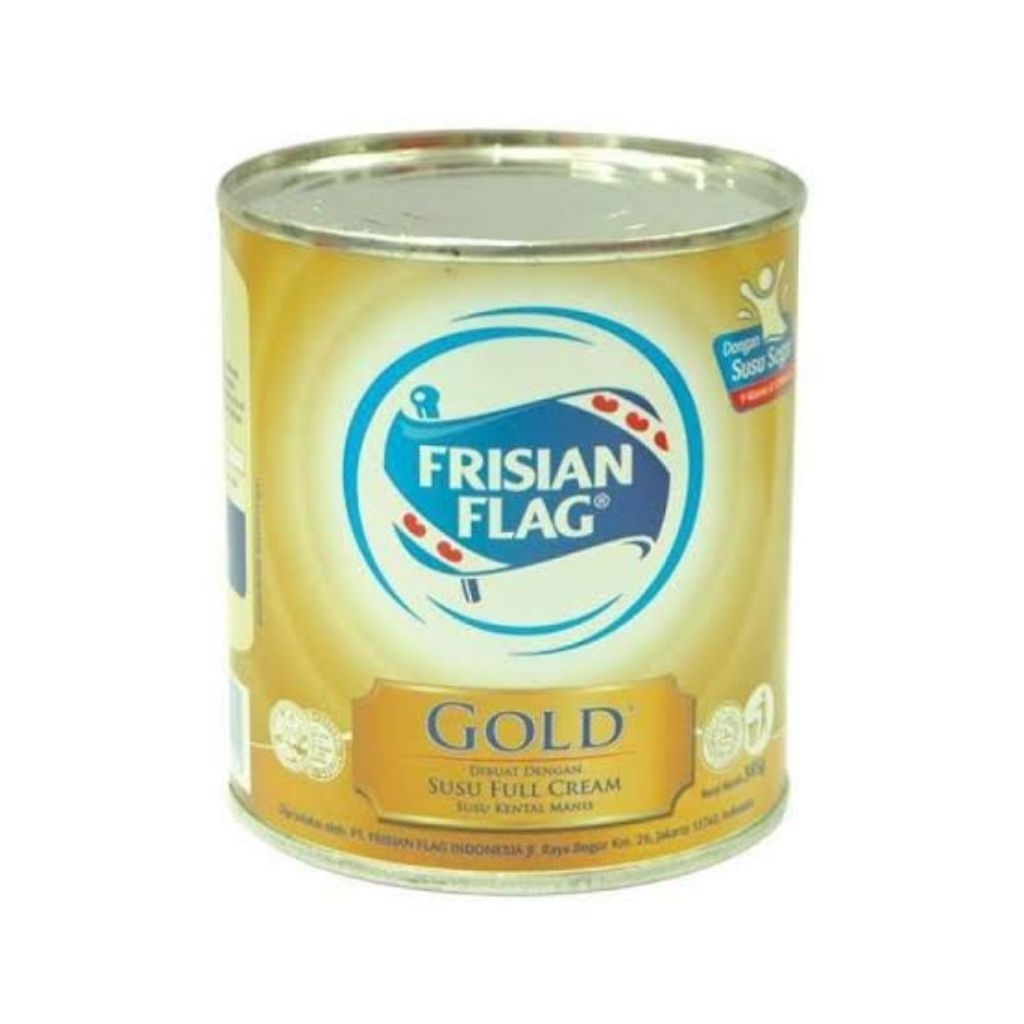 

Susu frisian flag kaleng 370g Gold vanilla