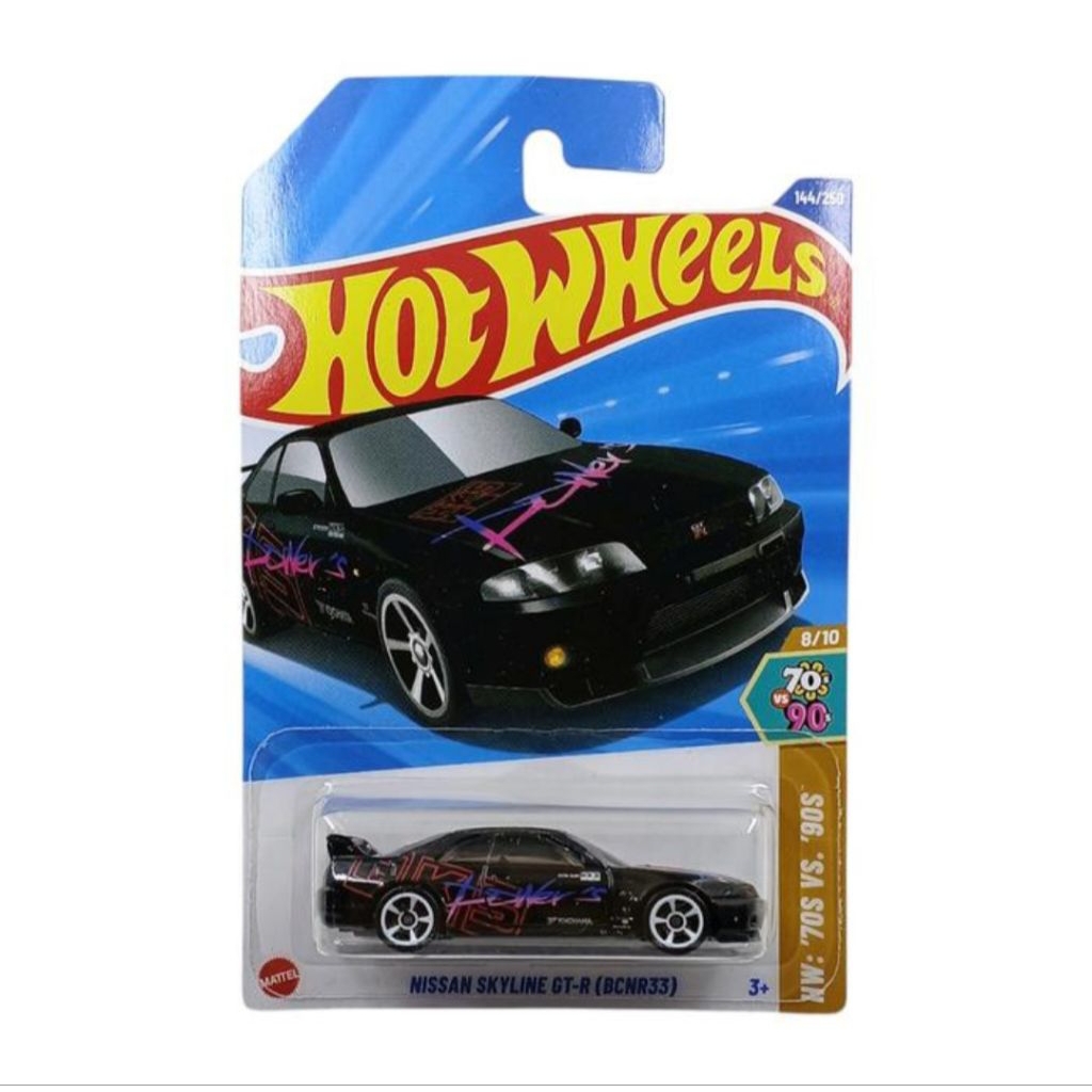 Hot Wheels Nissan Skyline GT-R [BCNR 33] - HotWheels