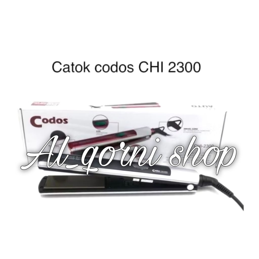 Codos Catok CHI 2300 Catokan Codos / Catok Codos / Catok Rambut / Catokan Curly Ion Smoothing Flat I