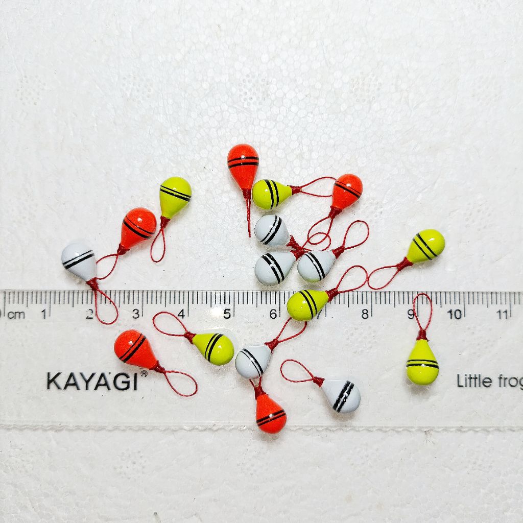 pelampung pancing bulat kecil 5500 3 biji pelampung ikan mas pelampung sensitif