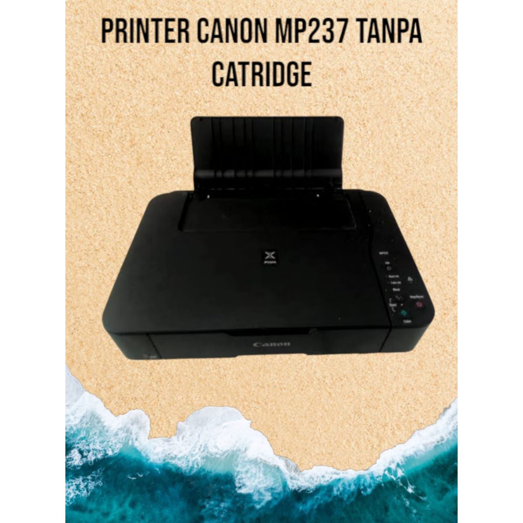 printer Canon mp237 tanpa catridge (print, scan, copy)