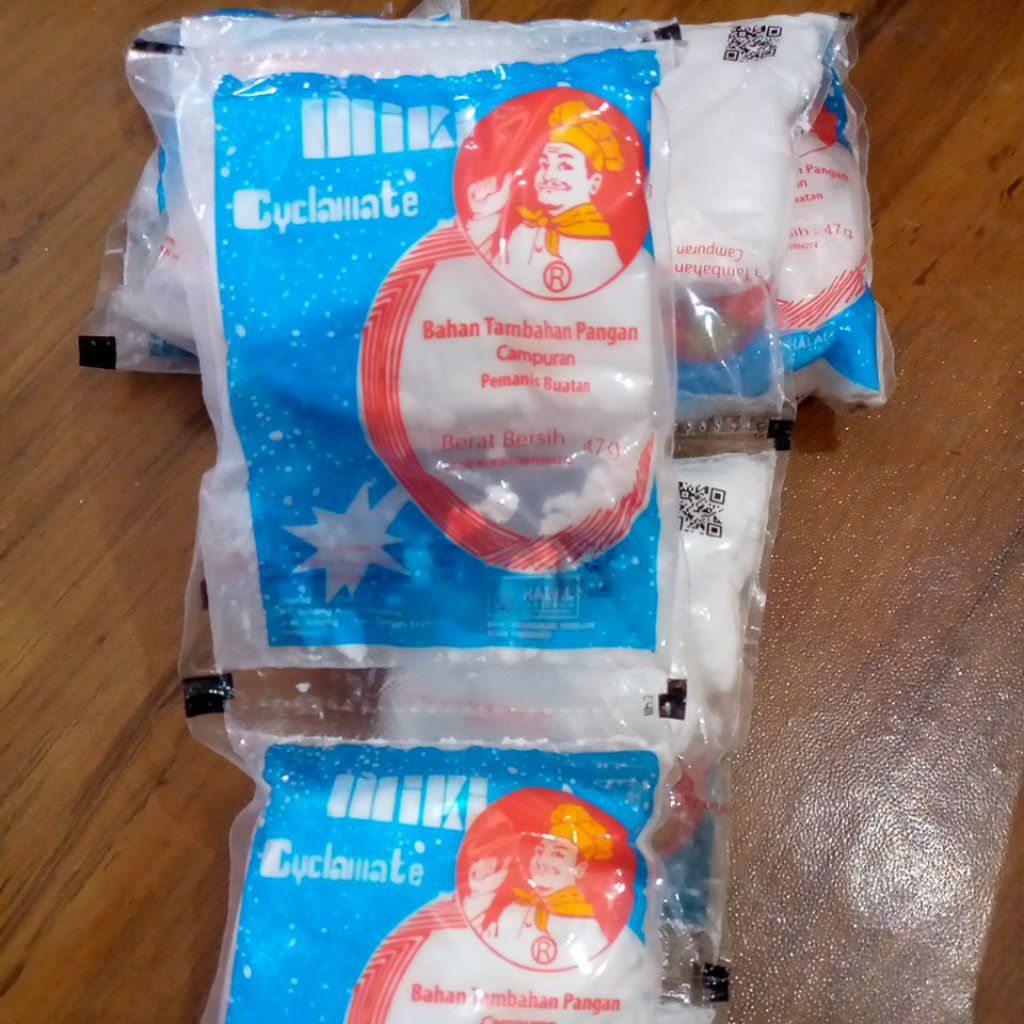 

miki cyclamate gula miki bahan tambahan pangan campuran pemanis buatan 47gram