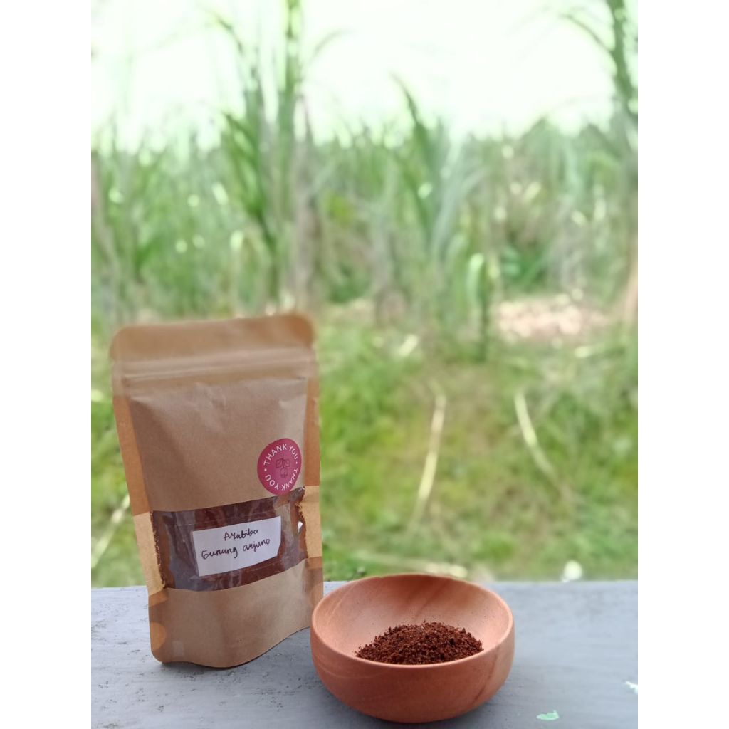 

(SIHWO SHOP) KOPI ARABIKA GUNUNG ARJUNO | KOPI BUBUK KASAR | 200 gr Coffee