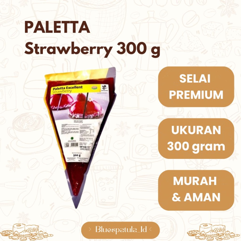 

Paletta Strawberry 500GR / Selai Strawberry