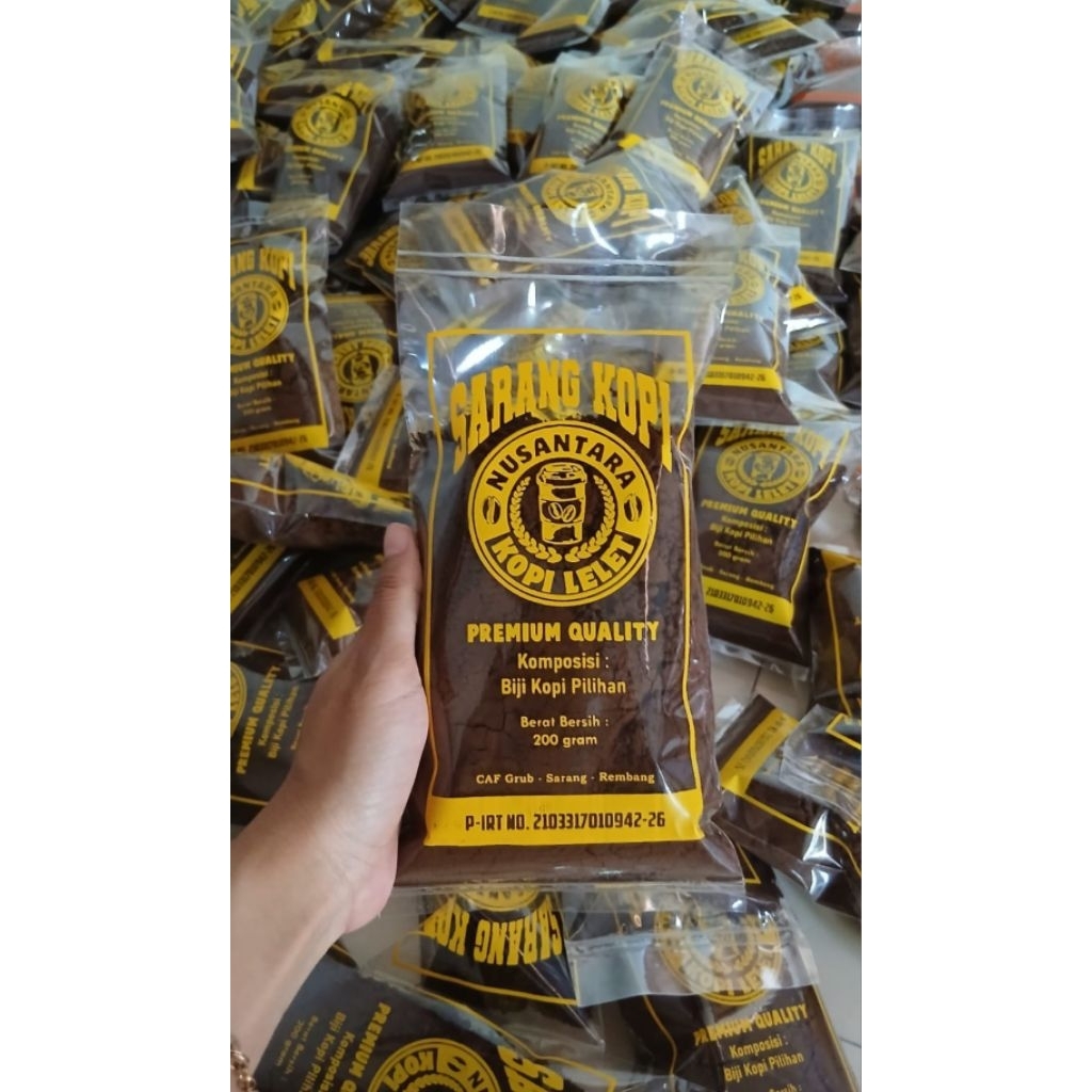 

Kopi hitam lelet
