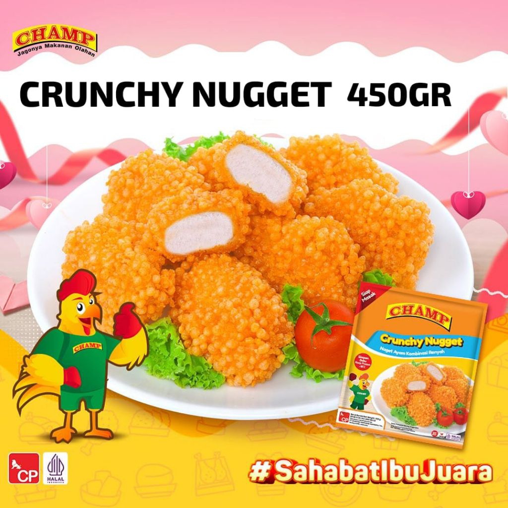 

NAGET CRUNCHY CHAMP 450GR