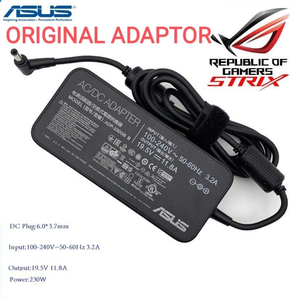 Adaptor Charger Original Laptop ASUS ROG STRIX G731 GL703GS GX701GW