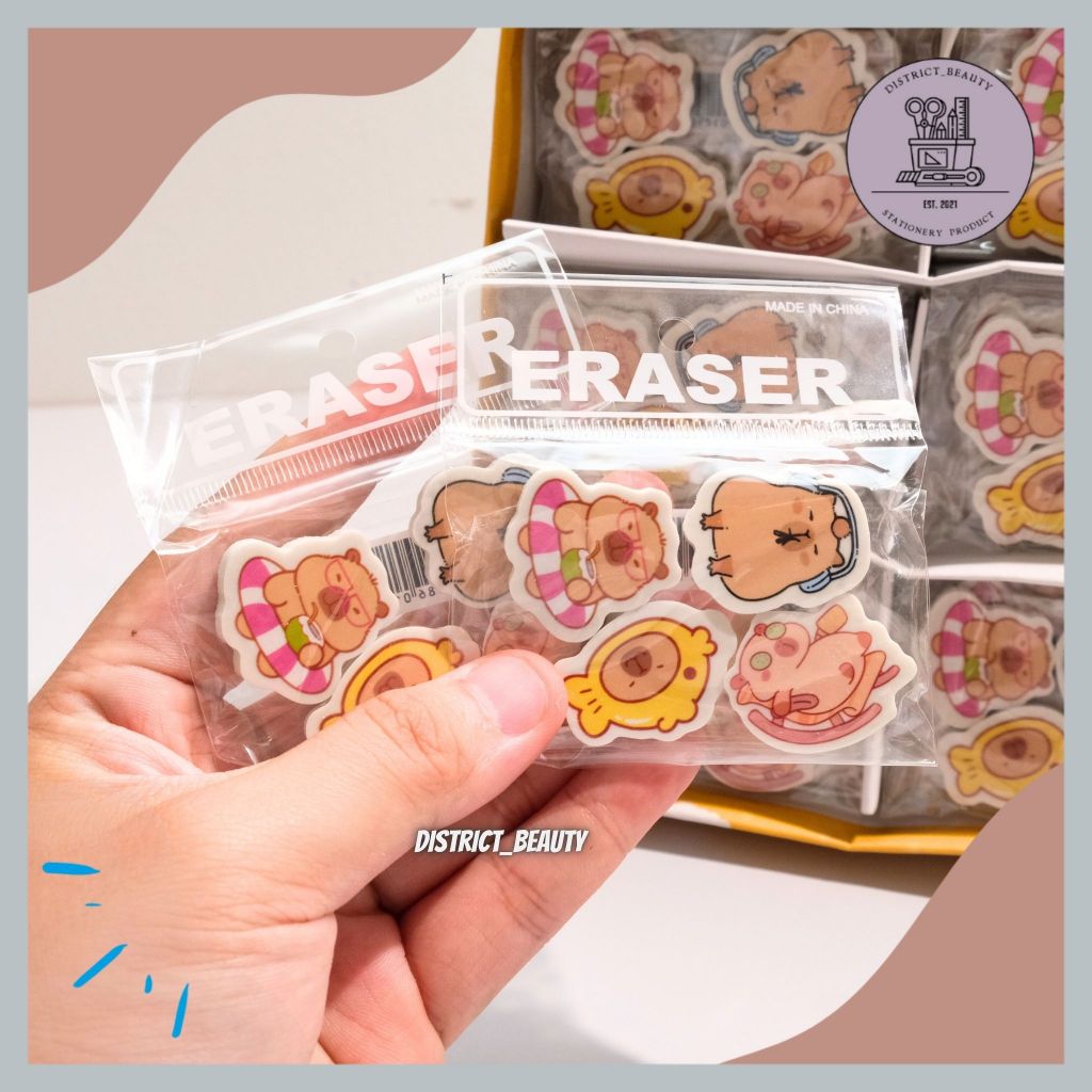 

PENGHAPUS CAPYBARA SET ISI 4 PCS PENGHAPUS GEPENG PENGHAPUS LUCU CAPYBARA GEPENG 1 SET ISI 4 PCS STATIONERY LUCU KADO HADIAH STATIONERY TERMURAH