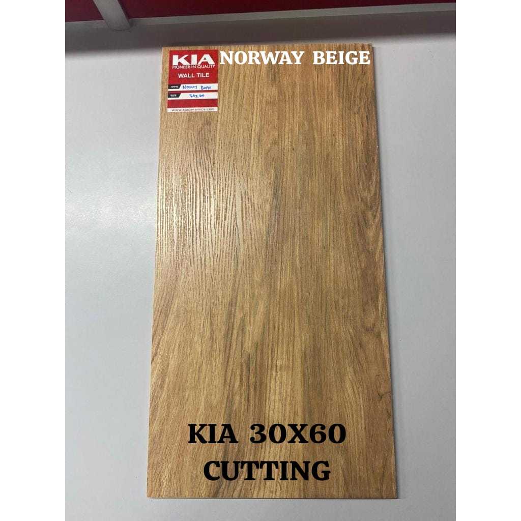 keramik kia norway beige 30x60 cutting medan