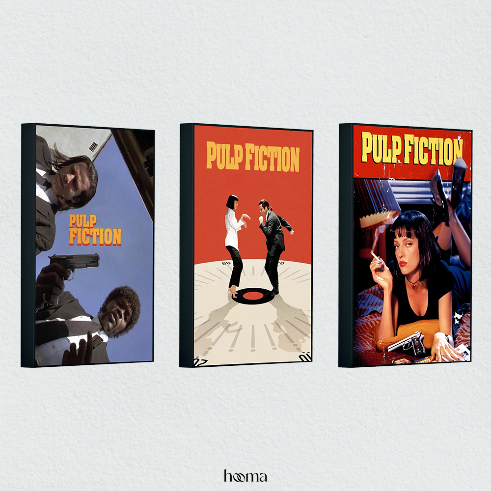 Pulp Fiction Film Poster Frame | Wall Frame Decoration