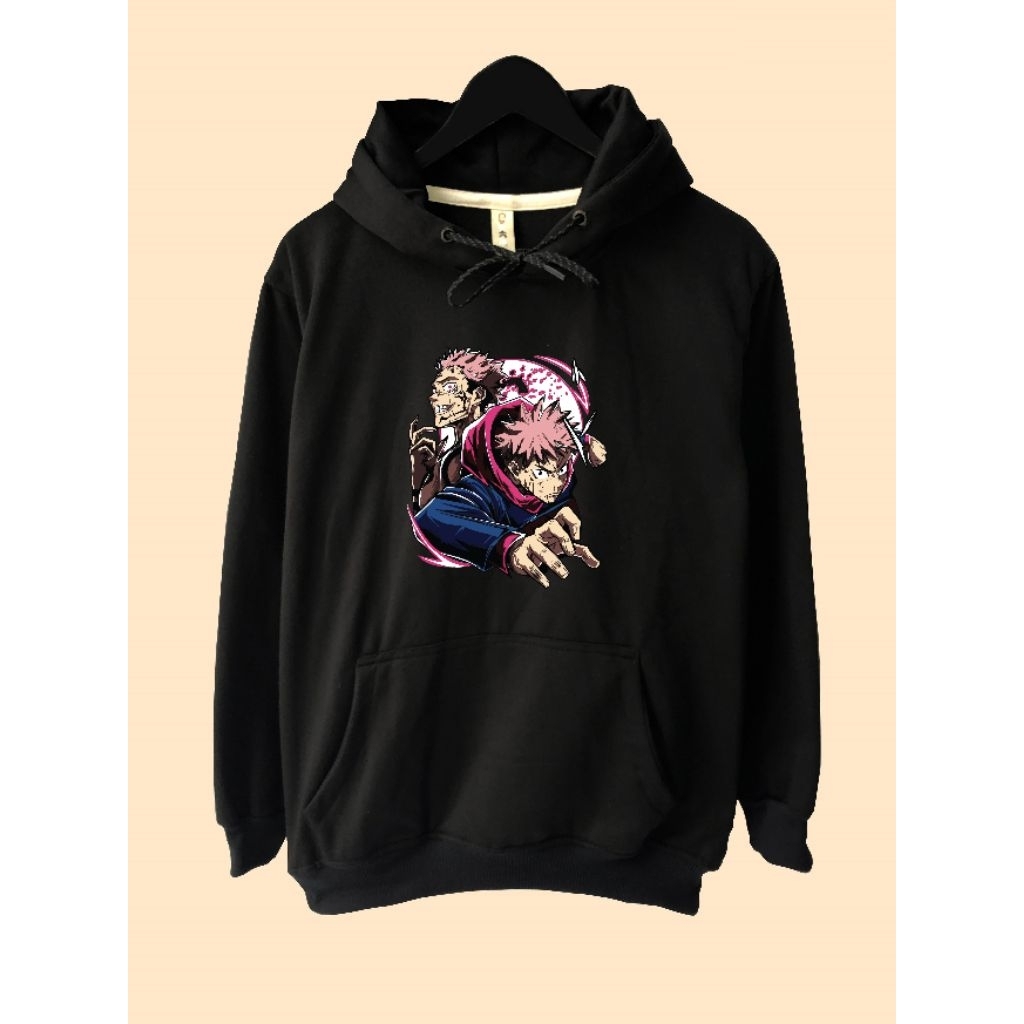 Jaket Hoodie Anime Jujutsu Kaisen Itadori X Sukuna
