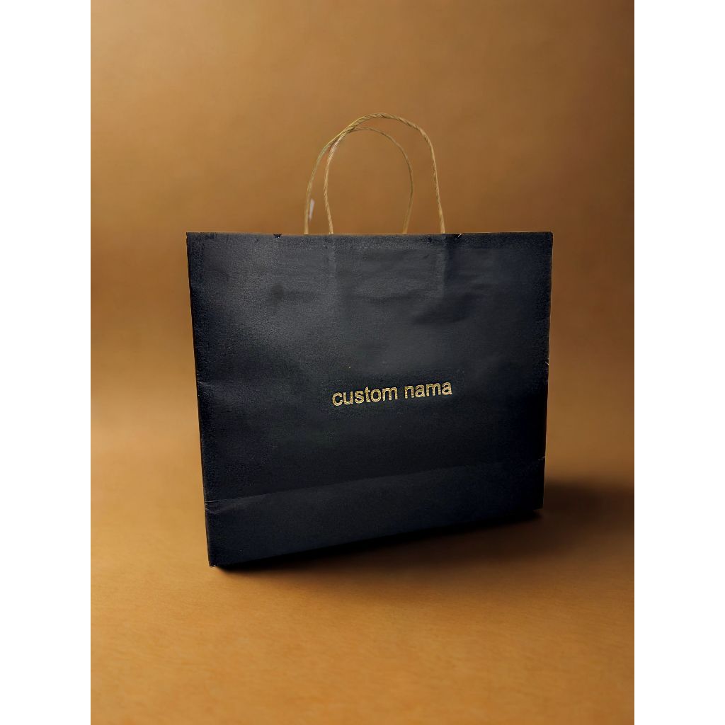 

Paper Bag Kantong Kertas Custom Nama Atau Logo