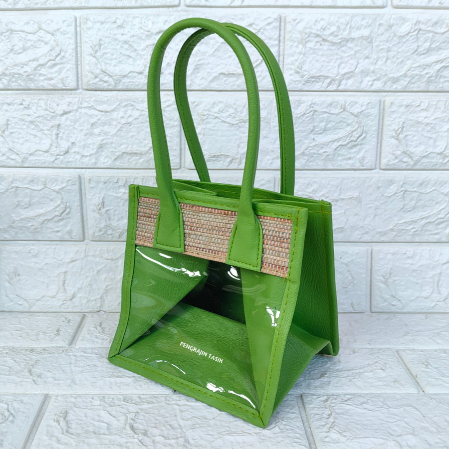 

Tas Parcel Mendong Isi 2 Toples (Hijau) Keranjang Hampers Mika Hari Raya