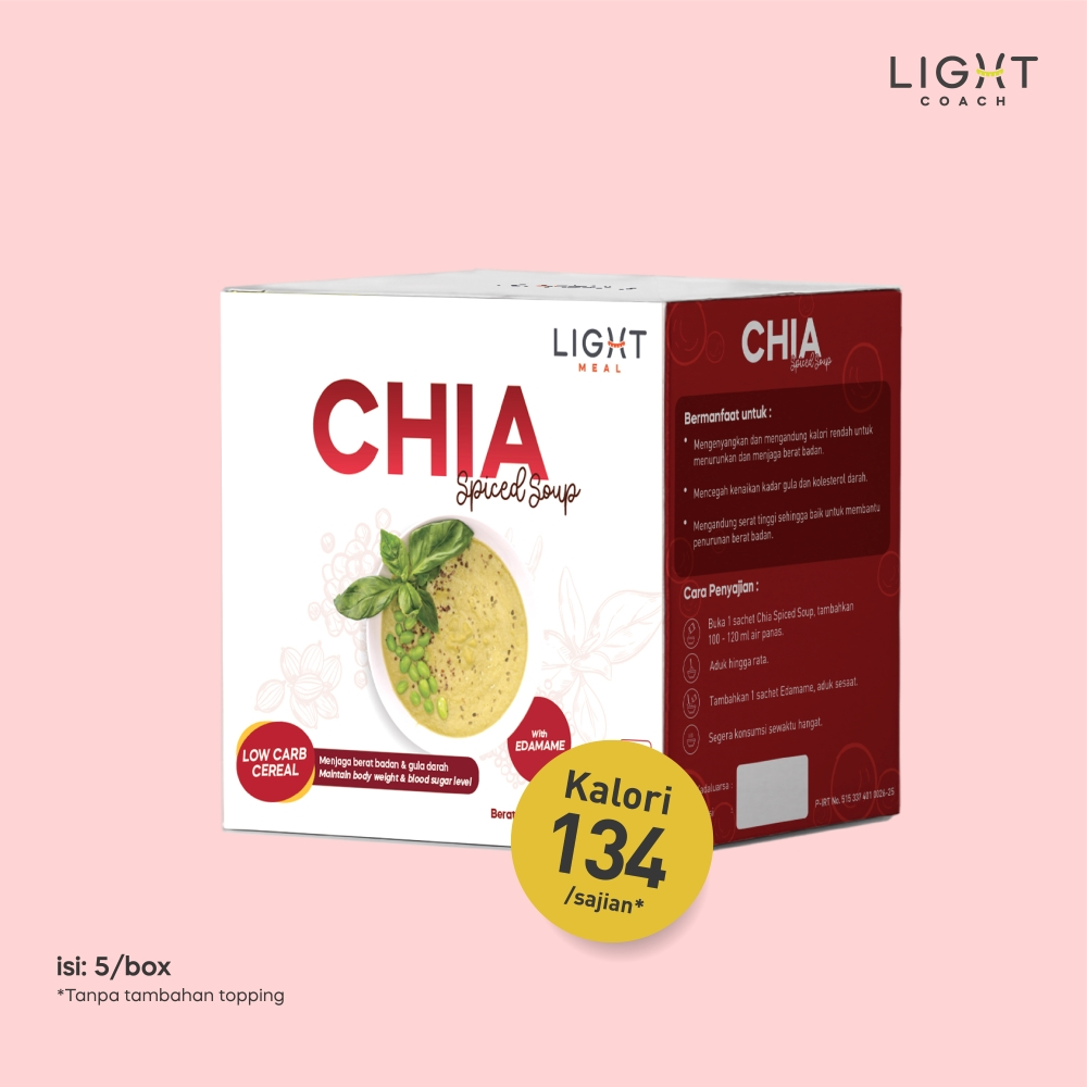 

CHIA Spiced Soup | Cream Soup Sehat Rendah Kalori | Sarapan Diet Friendly