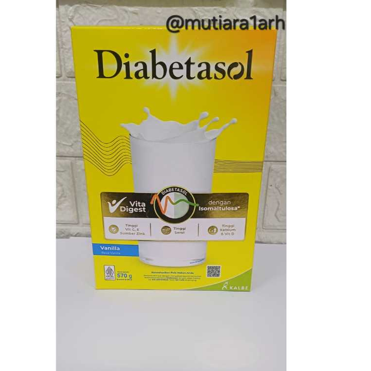 

DIABETASOL VANILA 570 GR