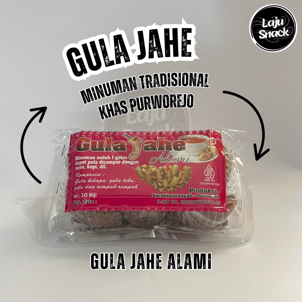 

Gula Jahe Alami Khas Purworejo