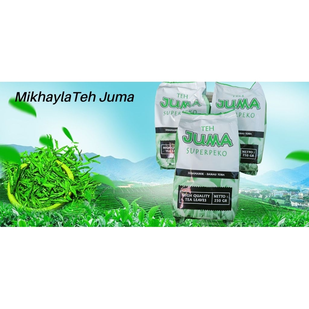 

Bubuk Teh Hitam Juma Superpeko Sidamanik (250 gr)