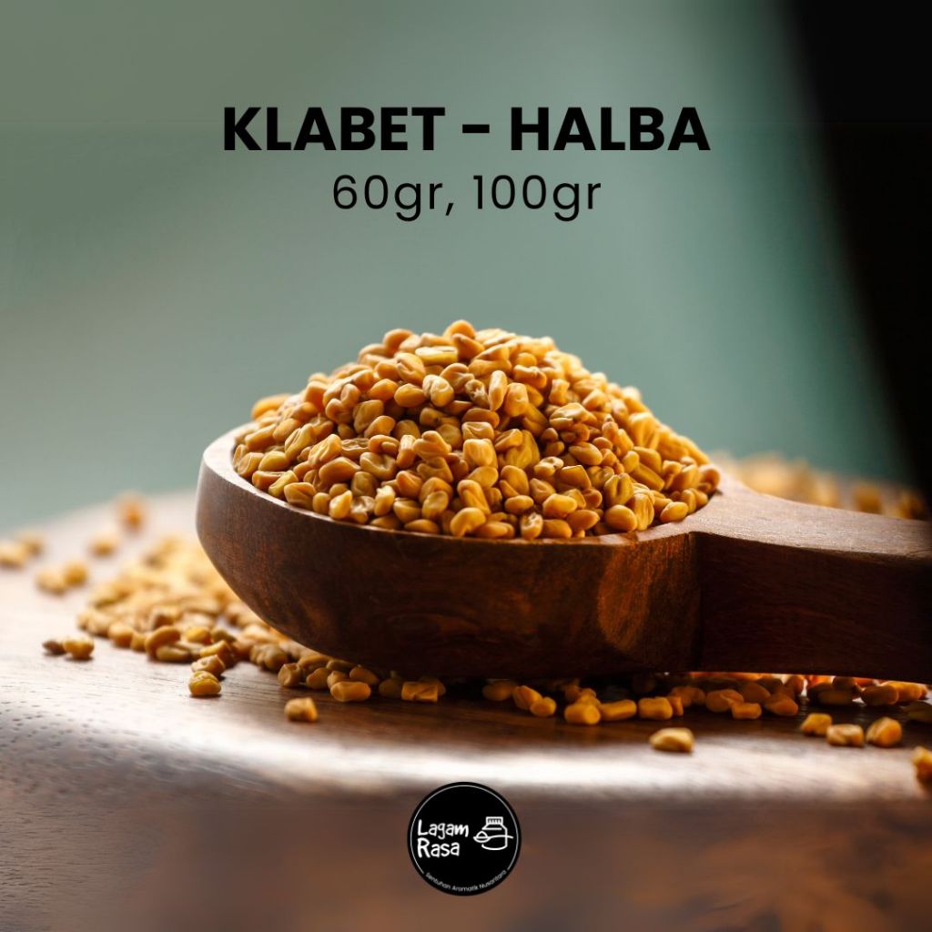 

Lagam Rasa - Biji Halba Klabet fenugreek Seeds 100gr 250gr