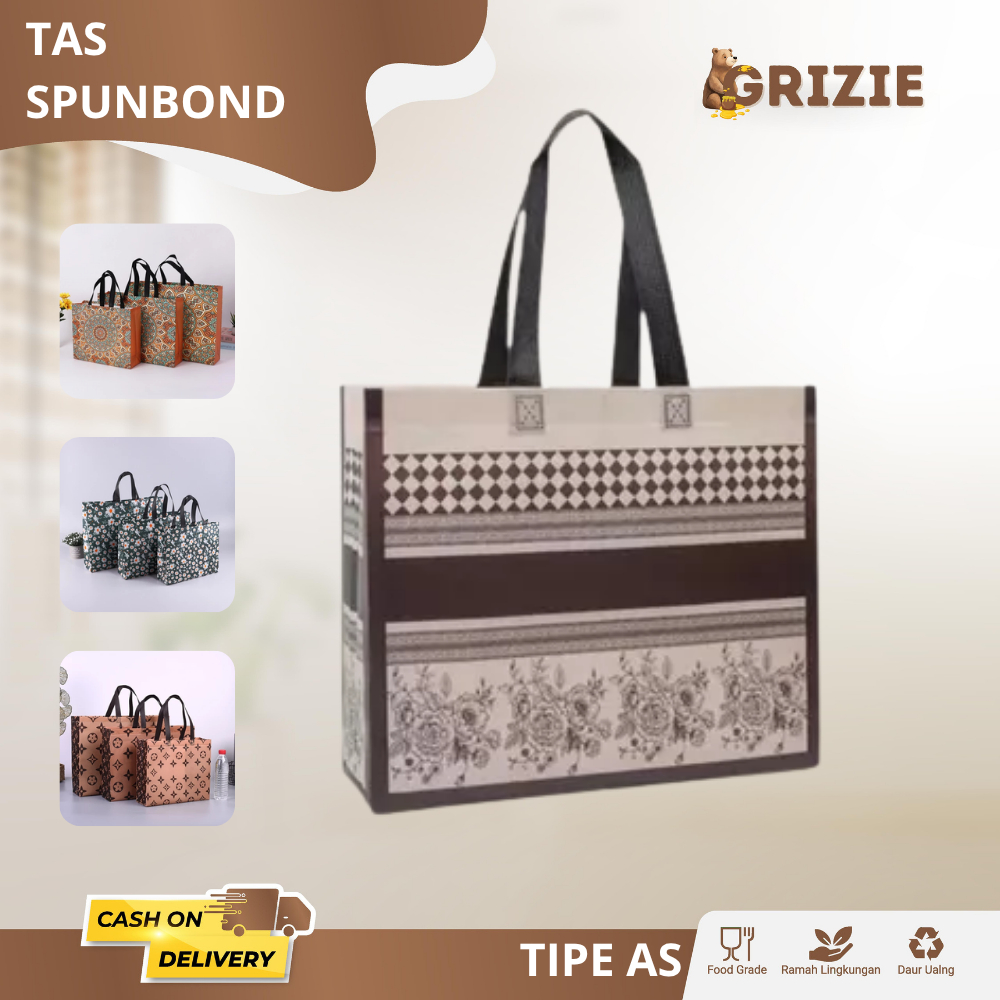 

(5Pcs) Tas Spunbond / Goodie Bag Spunbond / Spunbond Bag / Tas Spunbond Motif / Tas Belanja | AS06